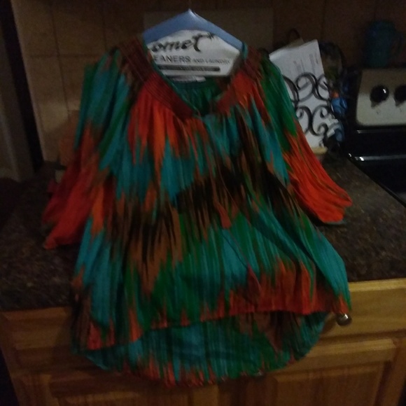 2/for $12 Multicolored Blouse, will trade - Picture 2 of 3